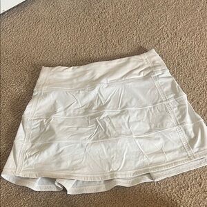 lululemon athletica White Tennis Skort